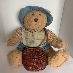 Rare Vintage fishermen teddy bear